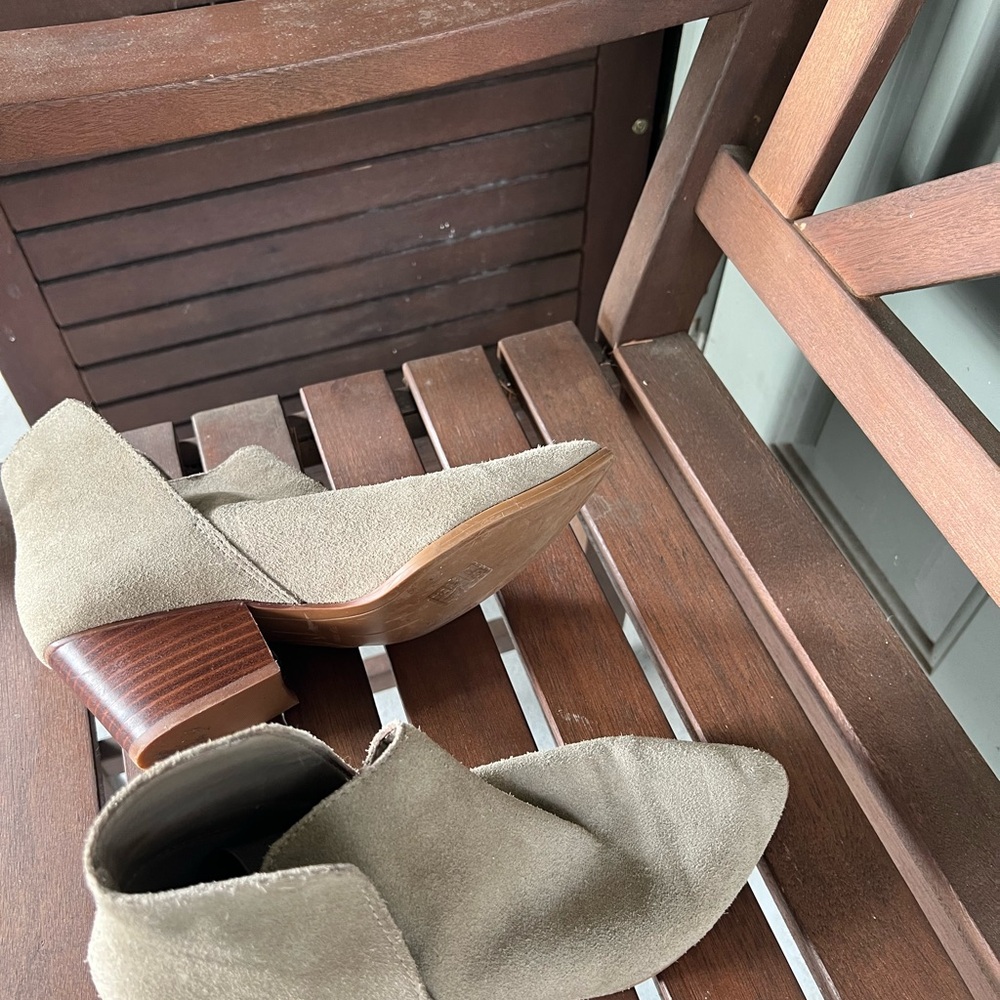 Dolce Vita Taupe Ankle Booties - Picture 6 of 10